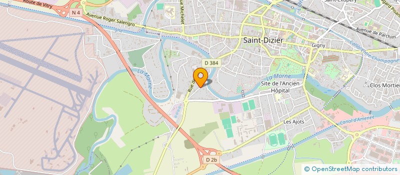 localisation de l'entreprise VALLIAN à SAINT-DIZIER