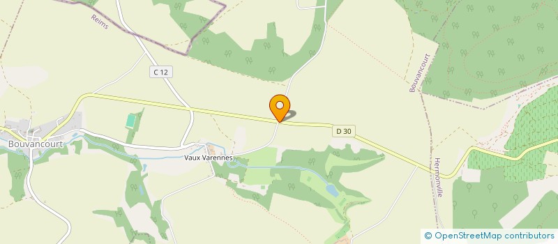 localisation de l'entreprise VALLIBUS  BOUVANCOURT