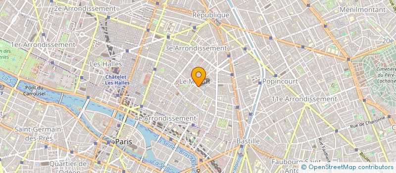 localisation de l'entreprise VALLIENNE  PARIS