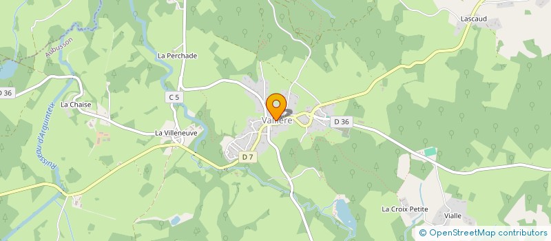 localisation de l'entreprise VALLIERES LOISIRS DETENTE SPORTS à VALLIERE
