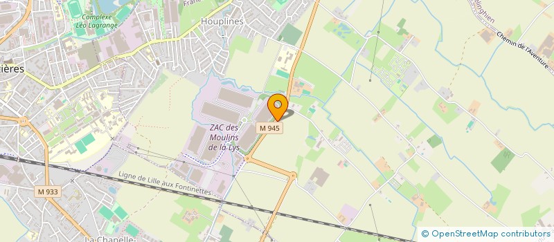 localisation de l'entreprise VALLIMMO ARM  HOUPLINES