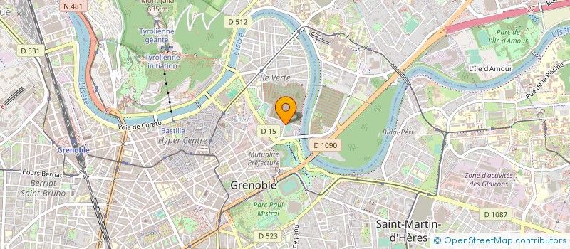 localisation de l'entreprise VALLIN 3  GRENOBLE