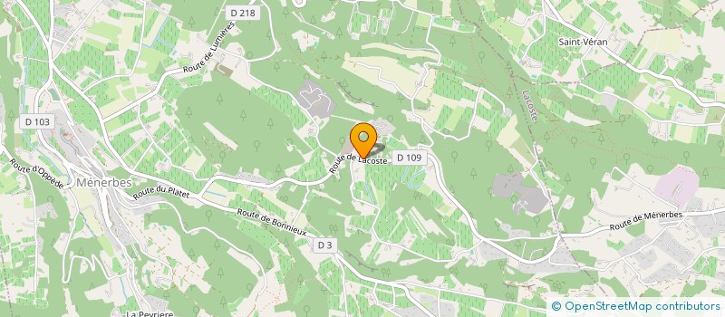 localisation de l'entreprise VALLIS CIRCULAE  MENERBES