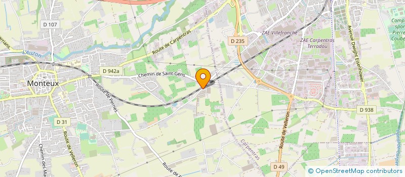 localisation de l'entreprise VALLIS VINEA  MONTEUX