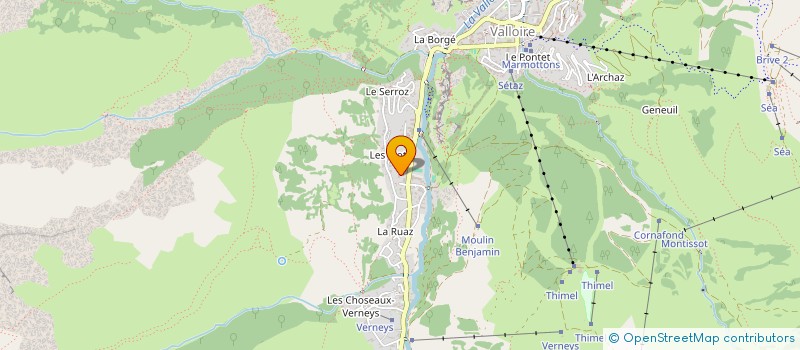 localisation de l'entreprise VALLOIRE  VALLOIRE