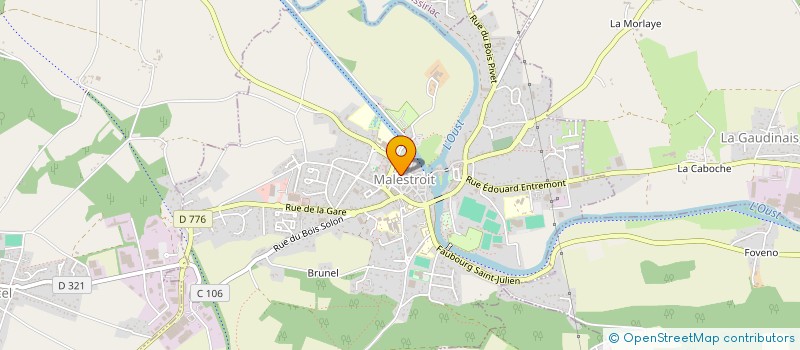 localisation de l'entreprise VALLON D'OUST - SYNDICAT D'ASSAINISSEMENT à MISSIRIAC