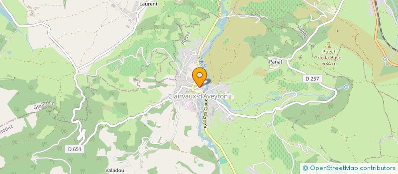 localisation de l'entreprise VALLON SELF DEFENSE VSD  SALLES-LA-SOURCE