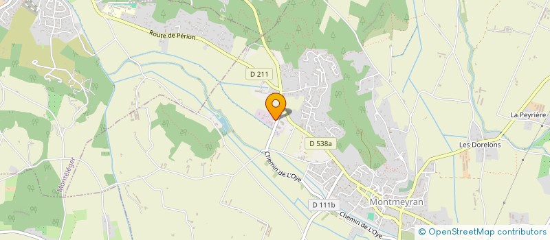 localisation de l'entreprise VALLON SYNERGIE  MONTMEYRAN