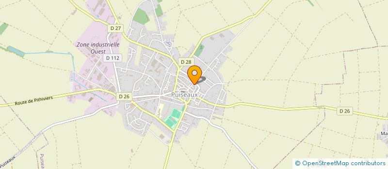 localisation de l'entreprise VALLOR à PUISEAUX