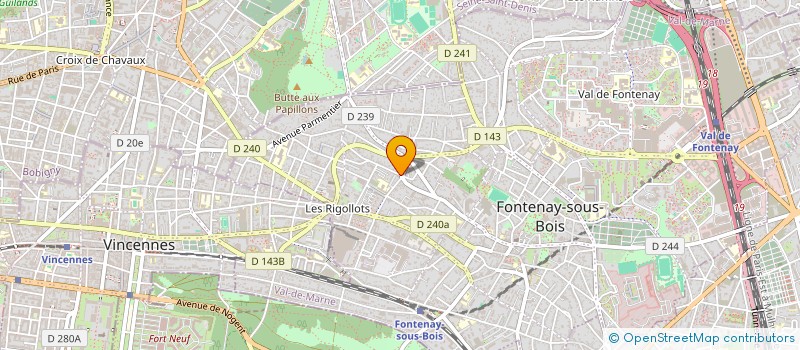 localisation de l'entreprise VALLORANI BELAALA INDIVISION à FONTENAY-SOUS-BOIS