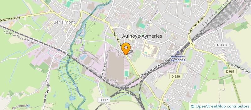 localisation de l'entreprise VALLOUREC OIL AND GAS FRANCE à AULNOYE-AYMERIES