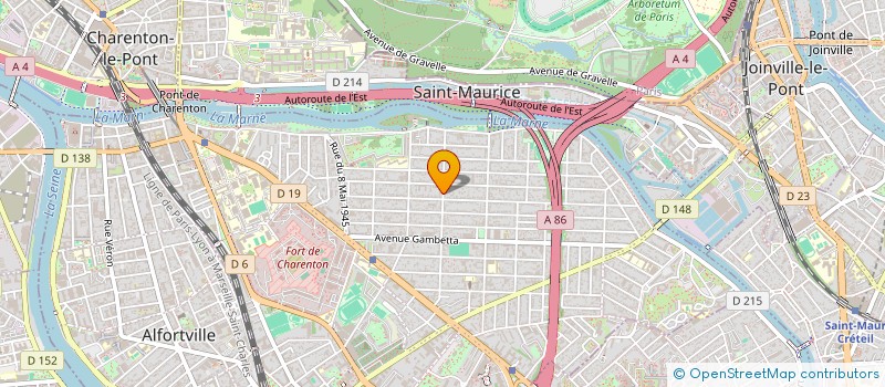 localisation de l'entreprise VALLS BARONCELLI à MAISONS-ALFORT