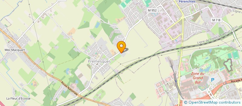 localisation de l'entreprise VALLUC  PREMESQUES