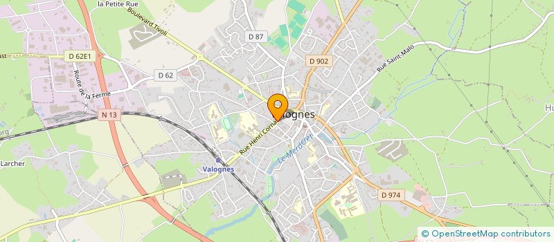 localisation de l'entreprise VALLUXO  VALOGNES