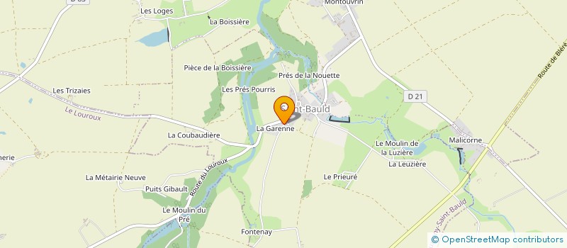 localisation de l'entreprise VALLY  TAUXIGNY-SAINT-BAULD