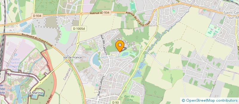 localisation de l'entreprise VALLYA CONSULTING à MAGNY-LE-HONGRE