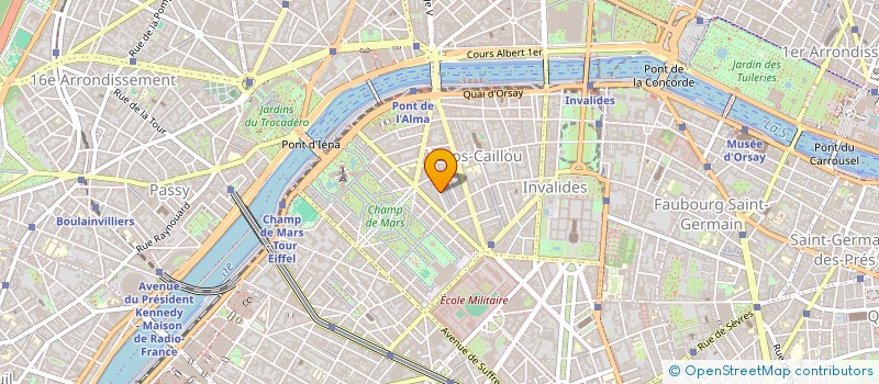 localisation de l'entreprise VALMA  PARIS