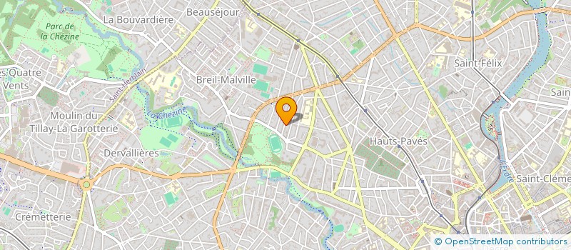 localisation de l'entreprise VALMA à NANTES
