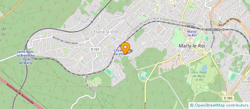 localisation de l'entreprise VALMA  MARLY-LE-ROI