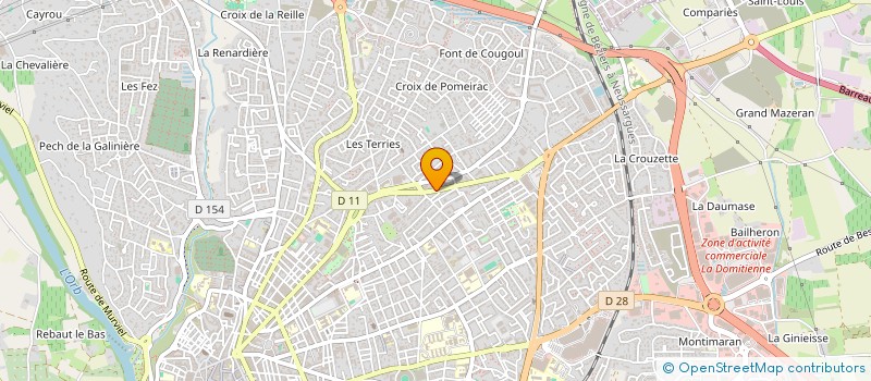 localisation de l'entreprise VALMA-AUTO à BEZIERS