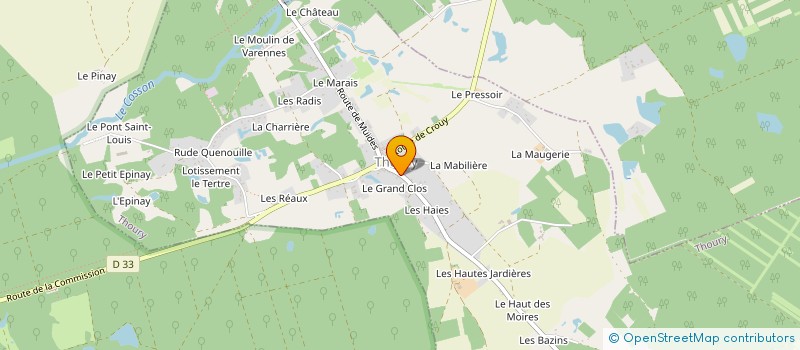 localisation de l'entreprise VALMAHA  LA FERTE-SAINT-CYR