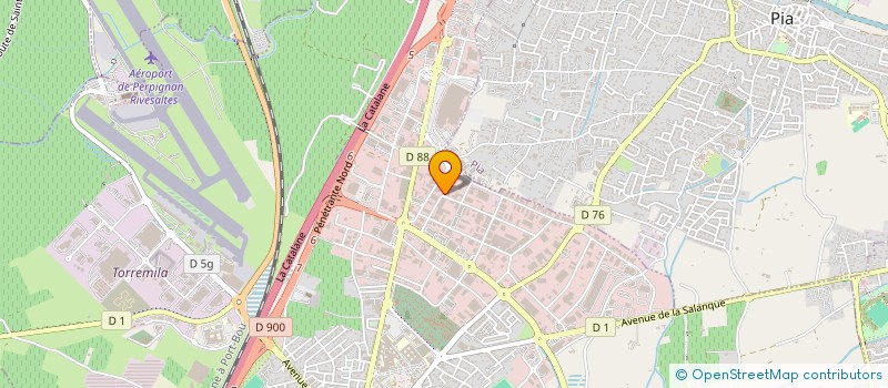 localisation de l'entreprise VALMAR  PERPIGNAN