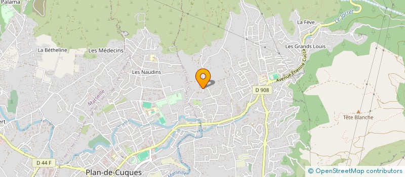 localisation de l'entreprise VALMAR  ROQUEVAIRE