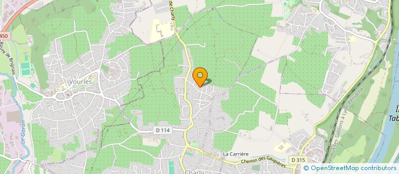 localisation de l'entreprise VALMAR  CHARLY