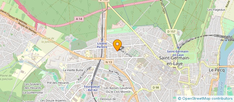 localisation de l'entreprise VALMAR CONSEIL S.A.S.U.  SAINT-GERMAIN-EN-LAYE