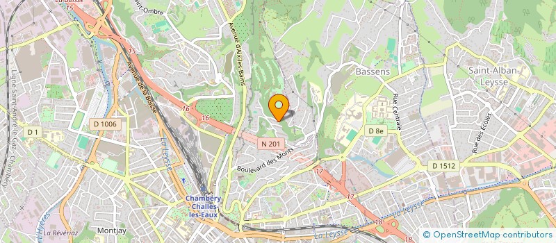 localisation de l'entreprise VALMAR OFFICINE  CHAMBERY