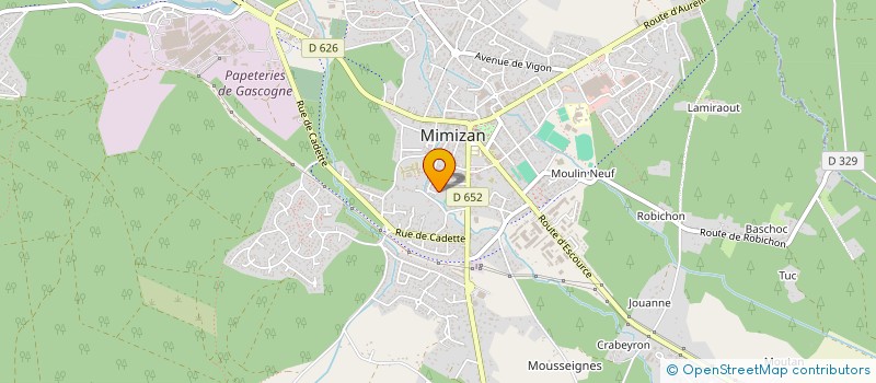 localisation de l'entreprise VALMARC  MIMIZAN