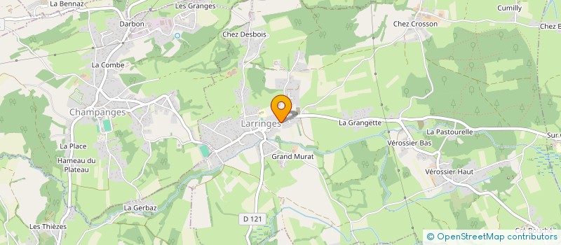 localisation de l'entreprise VALMARC à LARRINGES