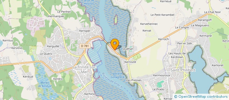 localisation de l'entreprise VALMARELO MARINE  SAINT-PHILIBERT