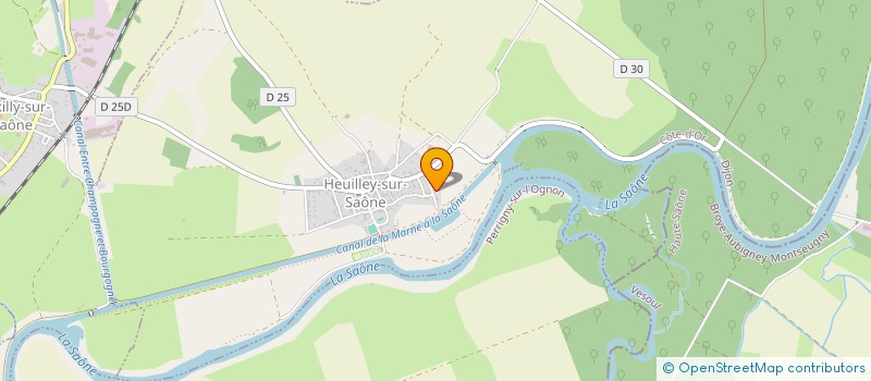 localisation de l'entreprise VALMAT  HEUILLEY-SUR-SAONE