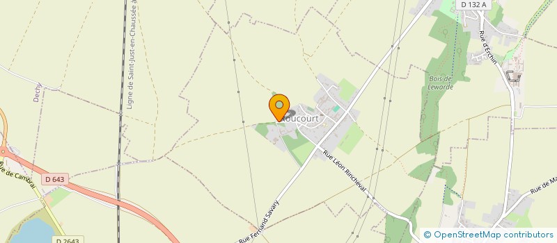 localisation de l'entreprise VALMATH à ROUCOURT