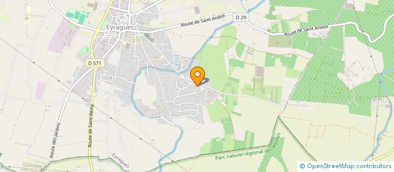 localisation de l'entreprise VALMATSTE  EYRAGUES