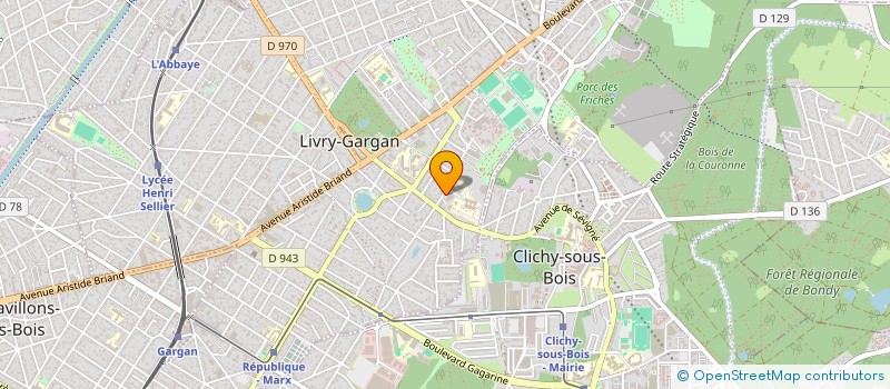 localisation de l'entreprise VALMAUDIM à LIVRY-GARGAN