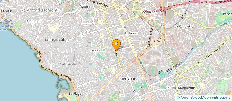 localisation de l'entreprise VALMAX à MARSEILLE
