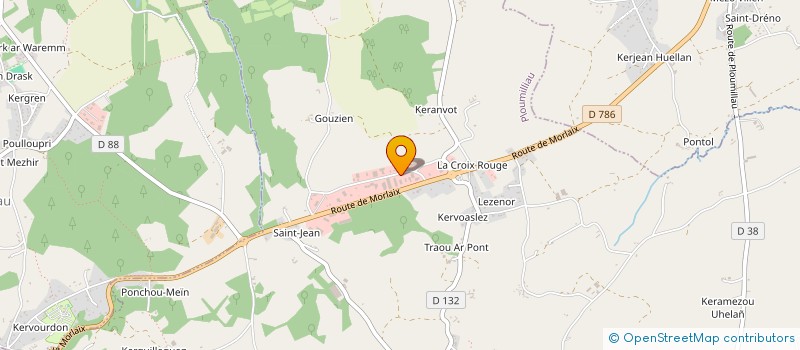 localisation de l'entreprise VALMAX  PLOUMILLIAU