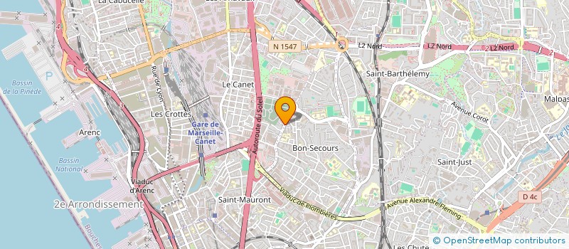 localisation de l'entreprise VALMAXBLOO à MARSEILLE
