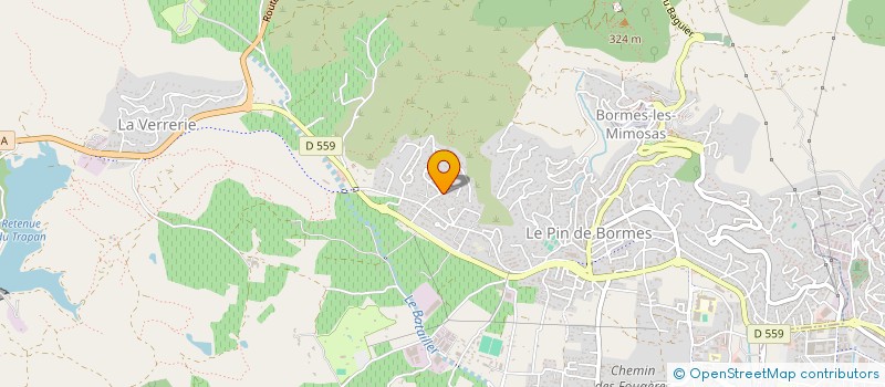 localisation de l'entreprise VALMAZE LUXURY à BORMES-LES-MIMOSAS