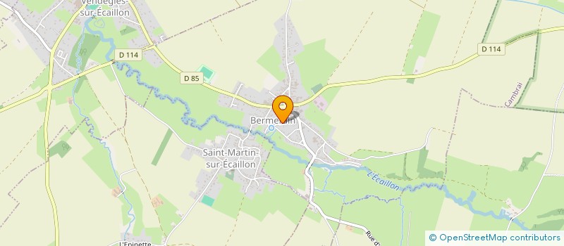 localisation de l'entreprise VALME à BERMERAIN