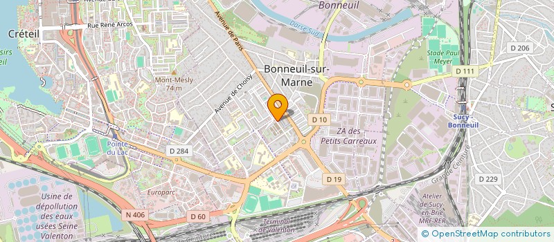 localisation de l'entreprise VALMEDIA 94  MAISONS-ALFORT