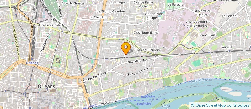 localisation de l'entreprise VALMEDIAS à ORLEANS