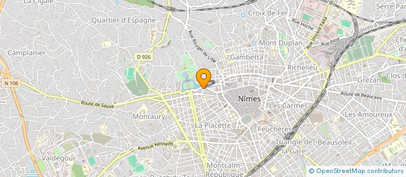localisation de l'entreprise VALMEDICA INGENIERIE à NIMES