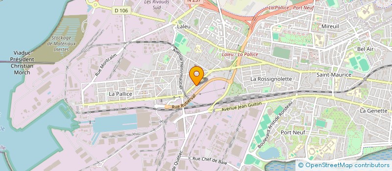 localisation de l'entreprise VALMEMA à LA ROCHELLE