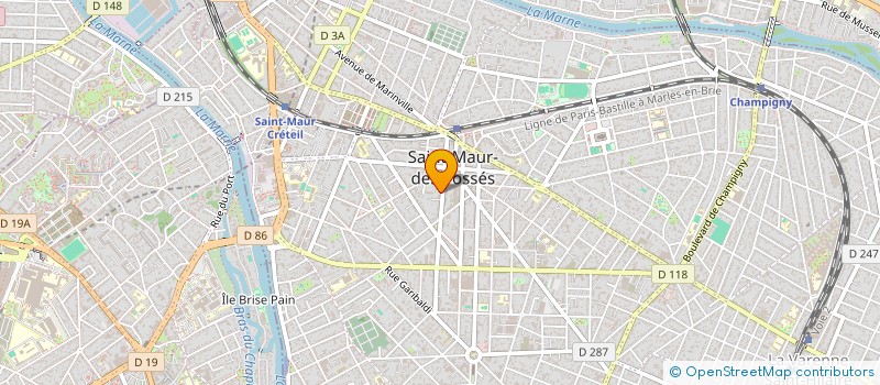 localisation de l'entreprise VALMETIS à SAINT-MAUR-DES-FOSSES