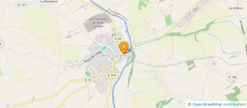 localisation de l'entreprise VALMEY  TESSY-BOCAGE