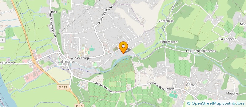 localisation de l'entreprise VALMI  LATRESNE