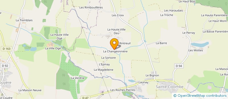 localisation de l'entreprise VALMI  SAINTE-COLOMBE